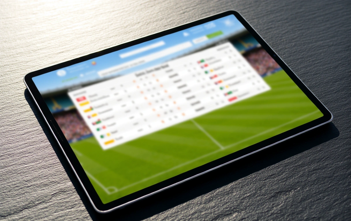 Mobile Betting Platform Interface